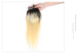 613 Blonde Bundles With 4*4 Lace Closure Brazilian Vrigin Human Hair Honey Blonde 613 Bundles