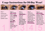 BRIEVE 2-in-1 Lash Bond & Seal Mascara – Long-Lasting Waterproof Vegan Mascaras with Adhesive for Cluster Lashes