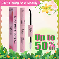 BRIEVE 2-in-1 Lash Bond & Seal Mascara – Long-Lasting Waterproof Vegan Mascaras with Adhesive for Cluster Lashes