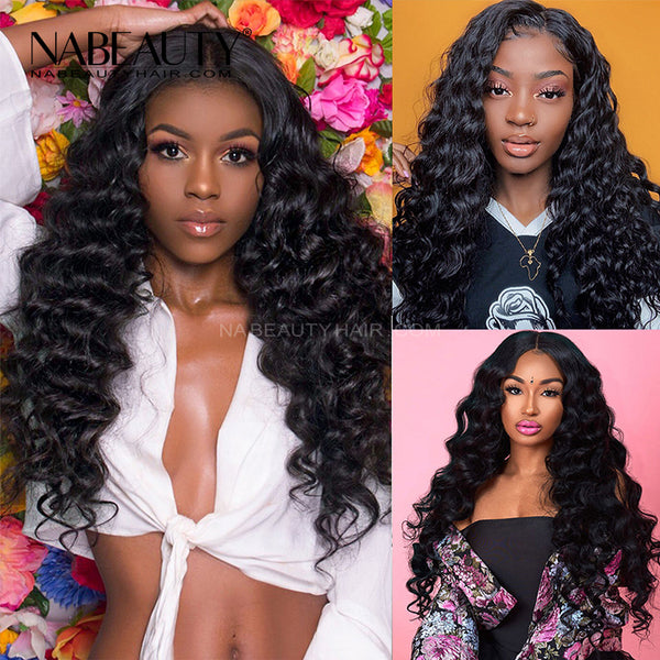 Loose wave Hair 5x5 HD Lace Closure Wig Pre Plucked Affordable Human Hair Wigs