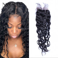 Water Wave Hair 5x5 HD Lace Closure Wig Pre Plucked Natural Hairline Affordable wigs with baby hair