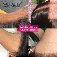 Water Wave Hair 5x5 HD Lace Closure Wig Pre Plucked Natural Hairline Affordable wigs with baby hair
