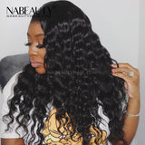 Lace Front Fake Scalp Human Hair Wigs Brazilian Loose Body Wave Wig PrePlucked With baby hair